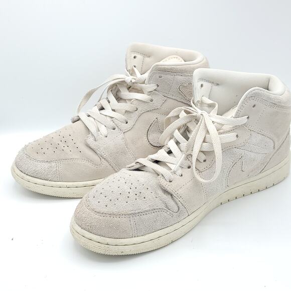 Nike Air Jordan 1 Mid Se Craft Pale Ivory Sail  FQ3224-100 men\'s size 9.5 main image 9
